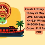 Kerala Lottery Result Today 21 May 2026 LIVEv