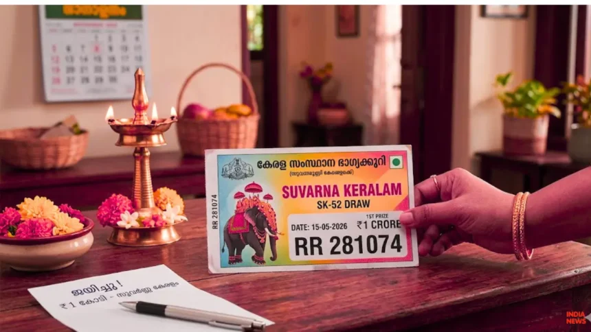 Suvarna Keralam SK-52 Lottery Result 2026