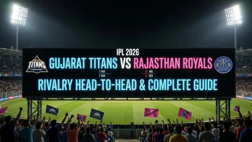 IPL Gujarat Titans vs Rajasthan Royals
