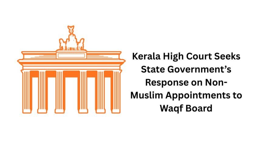 PIL Challenges Current Composition of Waqf Board
